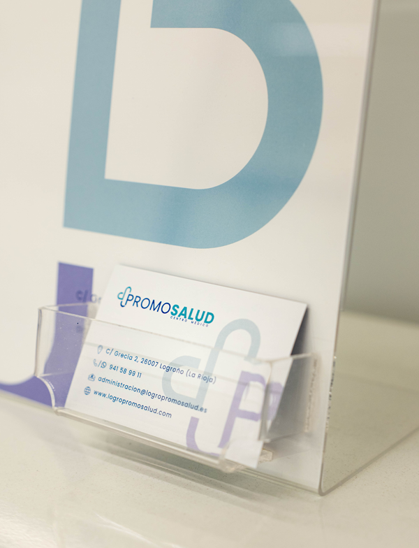Tarjeta clínica Promosalud de Logroño