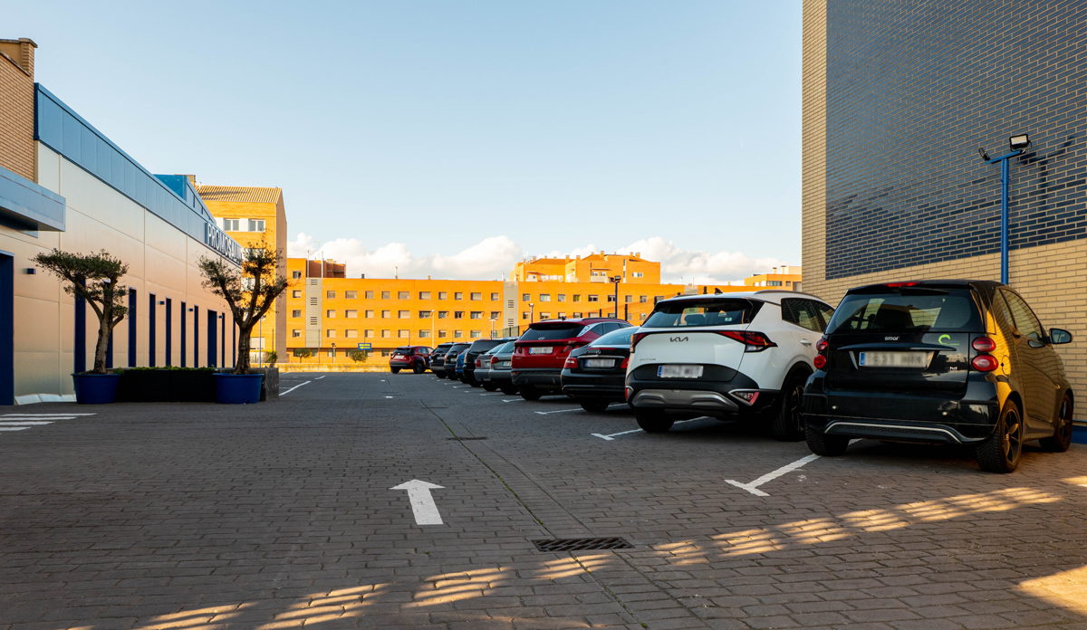 Parking gratuito Promosalud Logroño